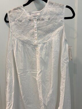 Vintage Erika Taylor 100% Cotton Nightgown, Size S